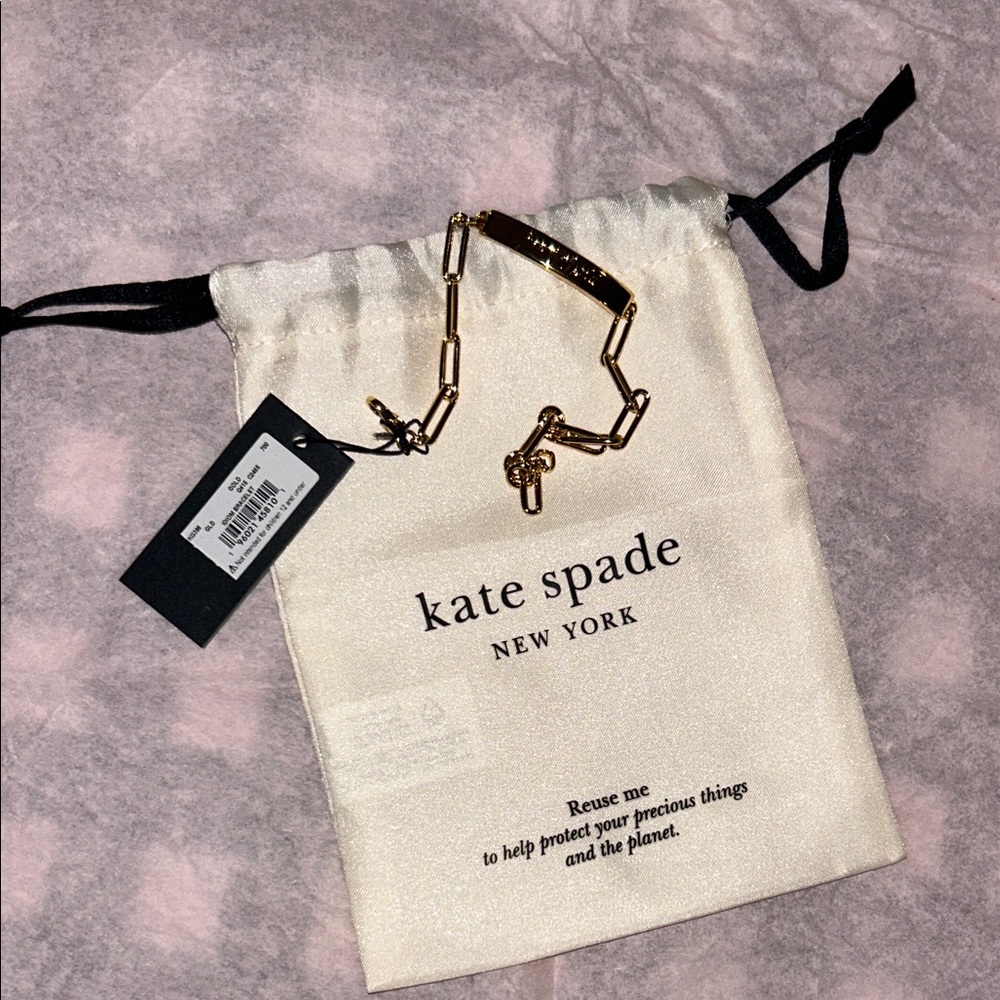 Kate Spade Gold Chain Bracelet